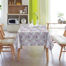 Клеёнка Photoprint 140 см, рулон 20 м, рисунок «Розовые цветы»