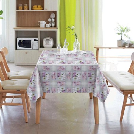 PhotoPrint oilcloth 140 cm, roll 20 m, drawing "Pink flowers"
