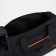 Sports bag with lightning, 3 outer pockets, black color