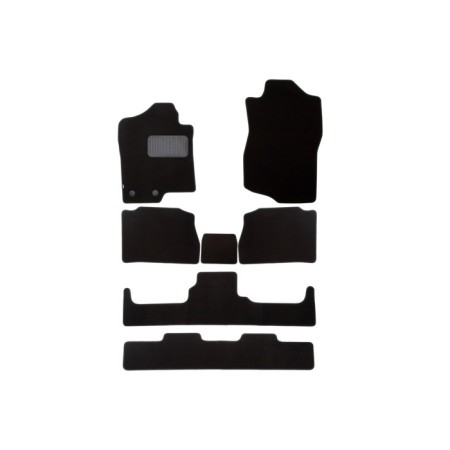 Premium salon mats for Chevrolet Tahoe automatic transmission 2006-2014, SUV, 7 pcs., Textile