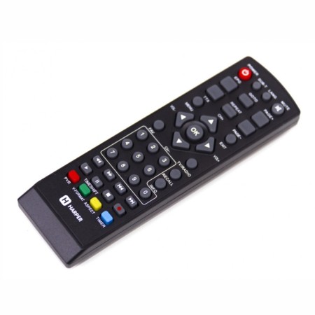 TV prefix DVB-T2 Harper HDT2-5050 Edo with a screen, metal. Corps, Dolby Digital-1