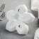 Menzhitsa ceramic 5 cells Magistro "Dove", 15.5 × 6.5, white color with gold