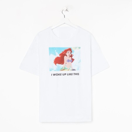 T -shirt "Little Mermaid" Oversize Princess, white color