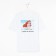 T -shirt "Little Mermaid" Oversize Princess, white color