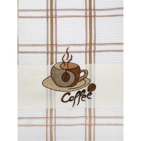 A set of wuffed napkins Diva Afrodita "Coffee", size 45x65 cm, 4 pcs-2