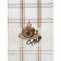 A set of wuffed napkins Diva Afrodita "Coffee", size 45x65 cm, 4 pcs