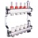 Aqualink Collector Group, 1 "X3/4", 9 outputs, with consumables, stainless steel