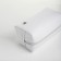 Lightning cosmetic bag, Textura, white color