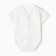 Body with a short sleeve is milk, openwork, height 62 cm