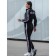 Female ishomatic costume, size 46, black color