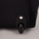 Road bag on wheels, 2 lightning departments, 2 outer pockets, long belt, black color