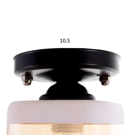 Lamp 91317/1 E27 40W Black 12x12x18 cm BayerLux-3