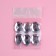 Rhound rhinestones "Oval", 18 × 25 mm, 6 pcs