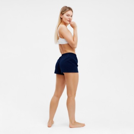 Women's shorts, dark blue color, size 44-4