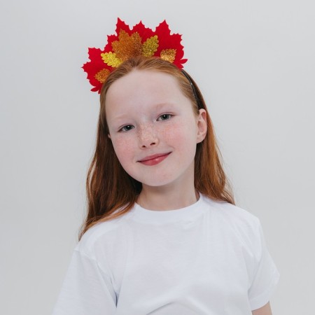 Carnival set "Autumn Princess": skirt and rim-5