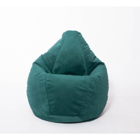 The hand-bag “Pear” is small, diameter 70 cm, height 90 cm, color emerald