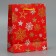Laminated vertical "Star snowflakes", S 12 x 15 x 5.5 cm, New Year