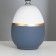 Table lamp "Aimi" 1x40W E14 white/purple 20x20x32cm