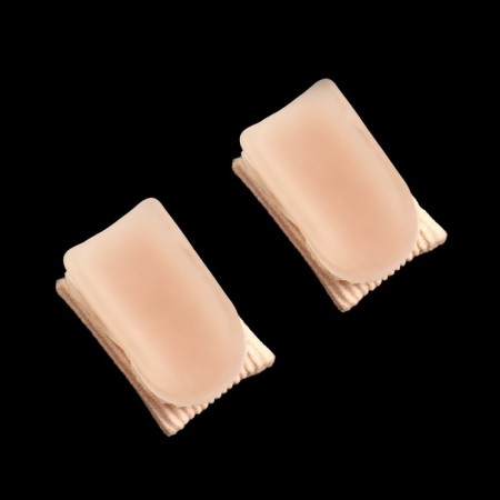 Correctors - dividers for thumbs, cuff, silicone, 3.5 × 2.5 cm, pair, beige color-1