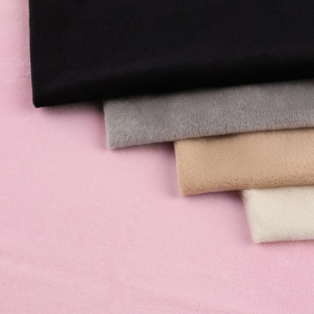 Patch plush, 50 × 50 cm, 220 g/m, light pink color No. 57-4