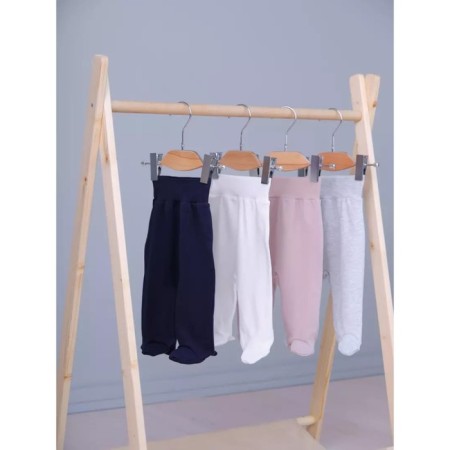 Rail sliders on a wide Rant Base elastic band, seams outward, height 62 cm, dark blue color-4