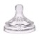 Nipple on a bottle, anti -broller, from 0 months., M&B Natural, wide throat, slow flow, Ø50 mm.