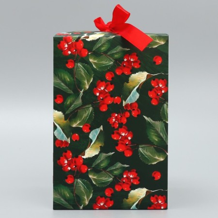 Folding box “Happy New Year!”, Snegier, 12 x 18 x 12 cm, New Year-3