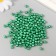 Set of beads "needlework" plastic, diameter 6 mm, 25 g, jade