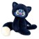 Soft toy "Neo", black color, 25 cm