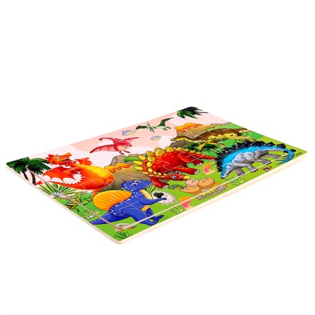 Puzzle "Dinosaurs", 30 details-1