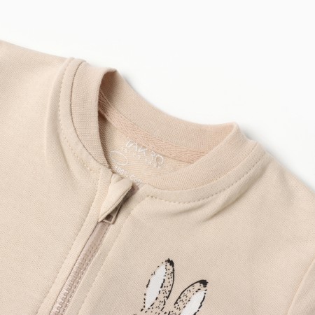 Demeter jumper, light-beige color, height 68-74 (6-9 months)-1