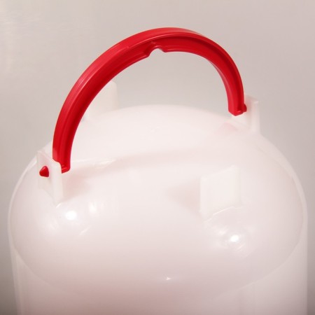 Bunker feeder for poultry for 3 kg, on legs, plastic-2