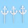Skewers "anchor", in a set of 12 pieces