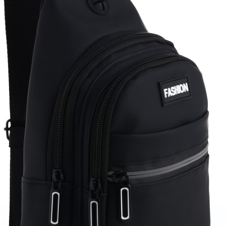 Ryukzak-Sling, 16*8*32, 2 lightning department, 1 n/k, black-5