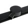 TIM BAD554002BK, 70 x 400 mm, tiles, siphon with a rotation angle of 360 °, black-matte