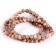 Beads made of natural stone "Sand Agat" set 90 pcs., Size 1 pc. - 4 mm