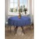 The tablecloth "Blue transfusion", round, Saten, d = 150 cm