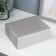 Casket to the leatherette for jewelry "Slaged" silver 8.5x23.5x19 cm