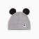 Baby hat, color gray-melange, size 52-54