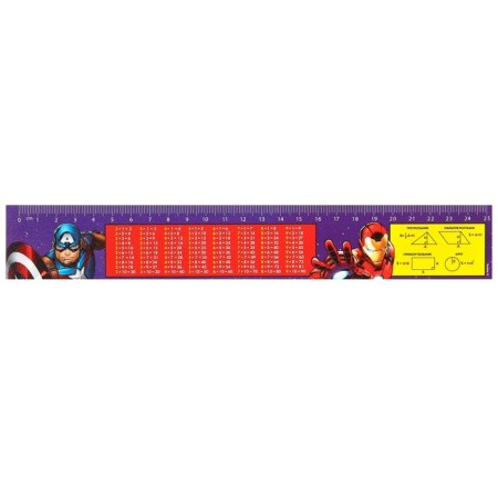 Plastic plastic lineup 25 cm, "Multiplication" Avengers, flexible-4
