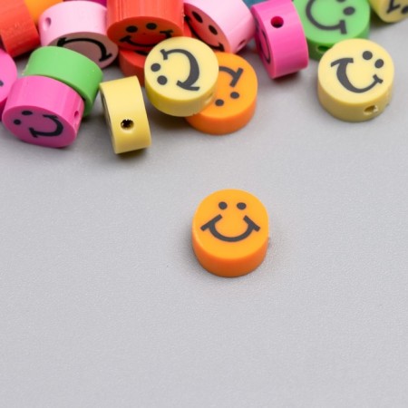 A set of beads made of polymer clay "Astra" 10 mm, 20 g, emoticons-1