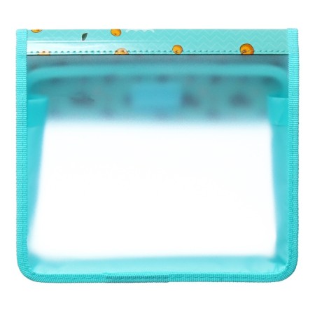 A5 notebook folder (240 x 205 x 40 mm), with Velcro valve, plastic/textiles, Hatber "Really cool capibar"-2