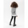 Vest for girl Knit Mild, height 146 cm, gray color
