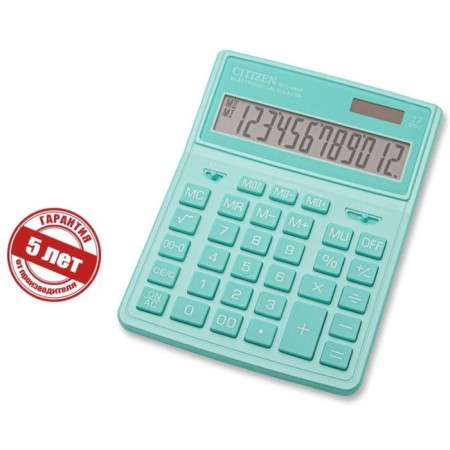 CITIZEN CITIZEN "SDC-444XRGNE", 12-bit, 155 x 204 x 33 mm, double power, turquoise