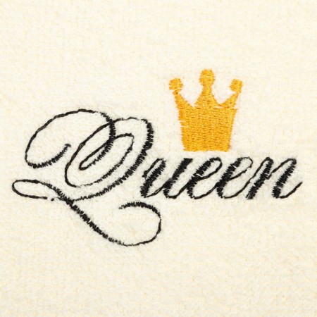 Набор полотенец "Queen & King" 35х50 см-2 шт, 100% хлопок, 350 г/м2-2