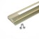 Furniture bracket RS1402, M/O = 160, Satin gold color