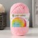 Yarn "Children's novelty" 100% acrylic 200m/50g (180-p. Begonia)