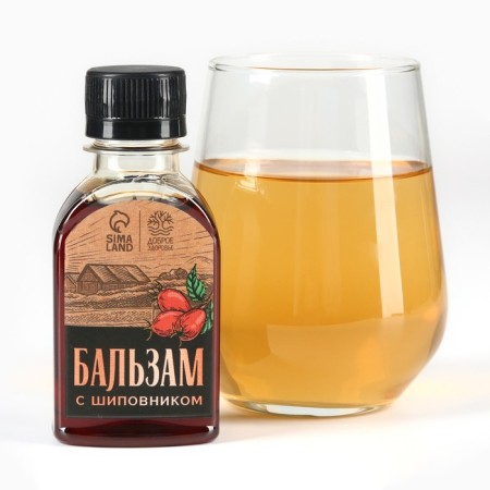 Balm is non -alcoholic, with rosehips, 100 ml.-1