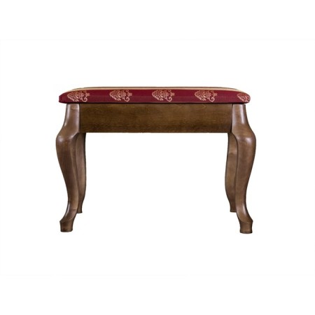 Retro banquet with storage, 550x330x430, dark brown, Bordeaux-1