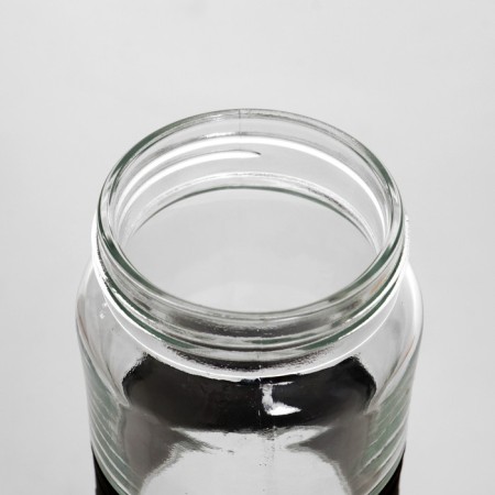 Water bottle, 500 ml, Master K, 22 x 7.3 cm, glass-2